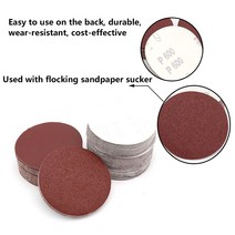 5인치 125mm 원형 자체 접착 사포 디스크 샌드 시트 그릿 80-1000 연마 도구 20 개, 08 600_01 5 inch