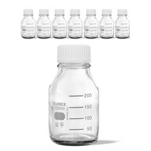 눈금 유리병, 8개, 250ml.