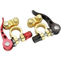 2pcs 12V 자동차 배터리 터미널 자동 단자 커넥터 Bornes 케이블 어댑터 구리 클램프 클립 나사, 02 T180
