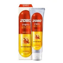 2080 진지발리스 골드진생 치약, 100g, 5개
