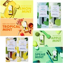 후레쉬톡톡 먹는 캡슐 가글 4종 택1 구강청결제 입냄새제거제 구취제거제, 프레시톡톡 레몬민트