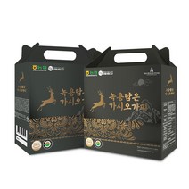 미쁨생활건강 녹용담은 가시오가피 70ml, 60포