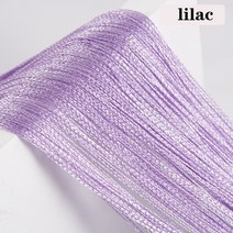 2021 새로운 멀티 컬러 옵션 100CM X 200CM 스레드 커튼 거실 도어 벽 창 패널 술 커튼