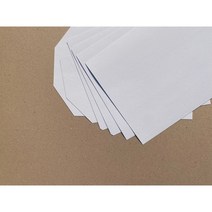 일반형 의류용 등대지(350평량 SC마닐라지) 모양별/사이즈별 200장 묶음, 코너재단, 230×320
