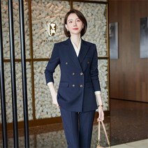 꽃소담 여성 정장세트 투버튼 정장 투피스세트 세미정장 오피스룩 Z50