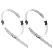 스텐 케이블타이 스테인리스타이 스틸타이 와이어 금속 타이랩 배선정리 5P, 4.6x350 5개