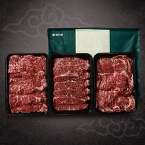 [마장동숙성육선물세트]프리미엄 소고기 선물세트1.2kg등심400g 부채살400g 살치400g, 없음