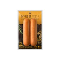 미트리 닭가슴살 프랑크 소세지 리얼치즈 100g, 닭가슴살 프랑크 소세지 리얼치즈 100g 1팩, 1개
