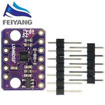 GY-LSM6DS3 I2C 인터페이스 브레이크 아웃 모듈 LSM6DS3 온도 센서 모듈 arduino 용 전자 부품 액세서리 소스, 한개옵션0
