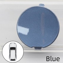 자동차견인고리 하트견인고리 견인로프 줄 후크 악세사리 스트랩 인테리어 차량용 액세서리 마쓰다 3 bm axela 세단 2013-2019 리어 범퍼 커버 뚜껑 트레일러 운반 아이, 푸른