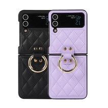 갤럭시Z플립4/3 로빈 골드링 퀼팅 쿠션 범퍼케이스 ZFIip4 ZFIip3 제트플립4 지플립4 Z플립3 핸드링 위드링