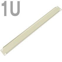 넷메이트 CYPN-1U(Ivory) 허브랙 블랭크 판넬(1U 아이보리), 상세페이지 참조