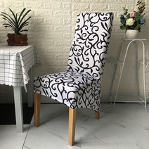 안마의자커버 천갈이 가죽 안마의자 교체 카바 높은 등받이 및 범용 고탄성 의자 커버 자카 M XL 사이즈, 02 M Size (45-58cm), 23 Print Style 3