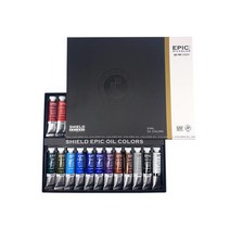 쉴드 에픽 유화물감 오일컬러 20ml 12색 24색 세트 /옵션선택