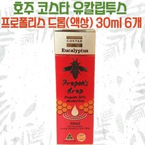 코스타 유칼립투스 프로폴리스 드롭(액상) 30ml 6개