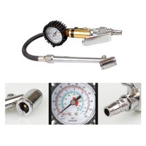 에어 콤프레셔 연결 타이어압력게이지 바람주입기 공기 유압 자동차 넣는 공기압 헤드 차량 자전거, 자전거게이지