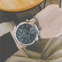 가바바 남성 시계 힙합 트렌드 슈퍼 다이얼 시계 G35236