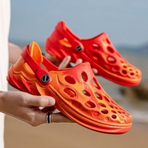 소프트 경량 키높이 아쿠아 군대 푹신 슬리퍼 남성용 캐주얼 신발 통기성 메쉬 샌들 커플 로마 웨이딩 비치 폼 러너 위장 수영 여름