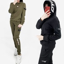 핏 와펜 후드 트레이닝세트 조거팬츠 남성츄리닝 데일리룩 여자츄리닝 후드세트