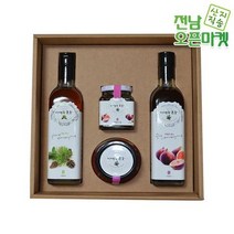 (전남오픈마켓/열매농원)무화과 선물세트(구성:무화과발효원액+솔잎발효원액+무화과잼+무화과고추장), 상세페이지 참조
