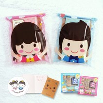 유진 칭찬 우드 스탬프 미니 수첩 스티커 선물 포장 생일 어린이집 유치원 답례품 어린이날 교회 단체 도장 놀이, 스탬프(소녀비닐포장)(여아), 5.크리스마스