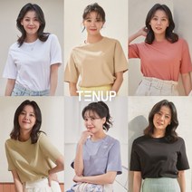 [22SS최신상]텐업 여성 오가닉 코튼 티셔츠 6종