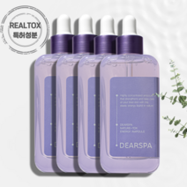 바쿠치올 리얼톡스 무자극 항산화 주름 탄력 보습 디어스파 네이처톡스 에너지 앰플, 50ml x 4개