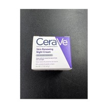 CeraVe 스킨 리뉴잉 나이트 크림 연화 및 재생 - .7온스. 새로운