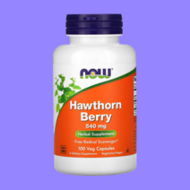 비건 산사나무 베리 540mg 100정 베지 캡슐 허브 셀룰로오스