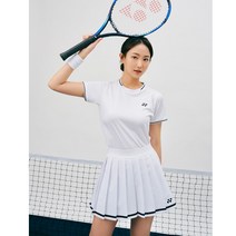 요넥스 235TS004F 테니스 여성 반팔 티셔츠 화이트
