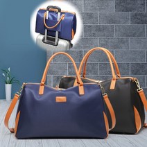 1박2일 여행용 보스턴백 캐리어결합 보조 여행가방