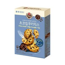 CJ더마켓 홈 베이킹 제과 제빵 빵 만들기 카페 디저트 아이 간식 초코칩 쿠키믹스 초코 핫 케익 와플 브라우니 쿠키 머핀 깨찰빵 식빵 290G, 30개