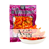 마쿠푸드 마라맛 무뼈 닭발 중국 식품 반찬 간식, 150g, 1개