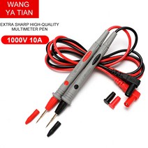 [무료배송]1000V 20A 바늘 끝 멀티미터 테스트 프로브/Fluke 테스터와 같은 디지털 멀티미터용 리드, 02 1000V 20A