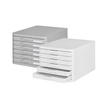 시스맥스 컴팩트 파일캐비넷 6단, 쿨그레이