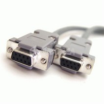 수작업 RS232 9핀 암-암 7M 다이렉트 시리얼케이블