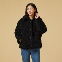 [JAJU/자주] 여 덤블보아 스티치 장식 점퍼