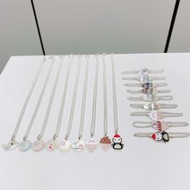 [더 루시 골드] silver 미아방지 팔찌 목걸이, 바닐라 아이스크림 팔찌