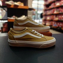(반스) Ua Old Skool Tapered # Eco Theor # 남녀공용화 # mustard gold/true white (VN0A54F4ASW)