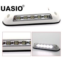캠핑카 카라반 보트 개조 부품 DIY 용품 부속 12v24v rv led 천막 현관 빛 방수 캐러밴 인테리어 벽 램프 바 밴 캠퍼 트레일러 외부 램프, 검은색