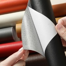 인조 가죽스티커 가죽 수선패치 소파 리폼 (138cm x 50cm) 양면테이프 패키지, 베이지