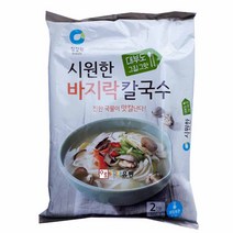 청정원/바지락칼국수(냉장) 366g, 1/1