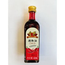 김가네 중국식품 진쿠이 고추기름 칠리오일 라죠유 향미유 60ml, 1개