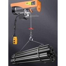 전동호이스트 고출력 도르래 기중기 크레인 농업 산업용 와이어, 100-200kg 12미터