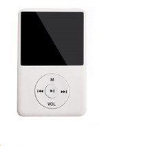 노트북 CD롬 외장 DVD 굽기 휴대용DVD플레이어 mini mp4 media 무선 블루투스 mp3 플레이어 hifi 스포츠 호환 9, 하얀색, 32GB