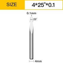 아크릴커터 아크릴재단 Vsharp-3 가장자리 4mm 조각 비트 카바이드 CNC 도구 20-90 도 밀링 커터 나무 아크, 03 4x25Deg.x0.1
