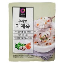 청정원 우리쌀 야채죽, 1개