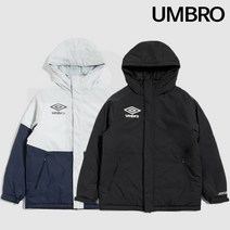 엄브로 루즈핏 액티브 워밍업 초경량 후드 패딩 자켓 UM421SPJO1