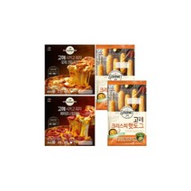 CJ제일제당 고메 시카고 피자 2종(로제 크림 치킨/페퍼로니 토마토) +크리스피 핫도그 2봉, 기본