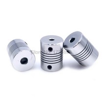 철근커플러 각종커플러 에어공구 수공구58 6.35mm 8mm 10mm D19 * L25 알루미늄 플렉시블 조 샤프트 커플, 10 4x6